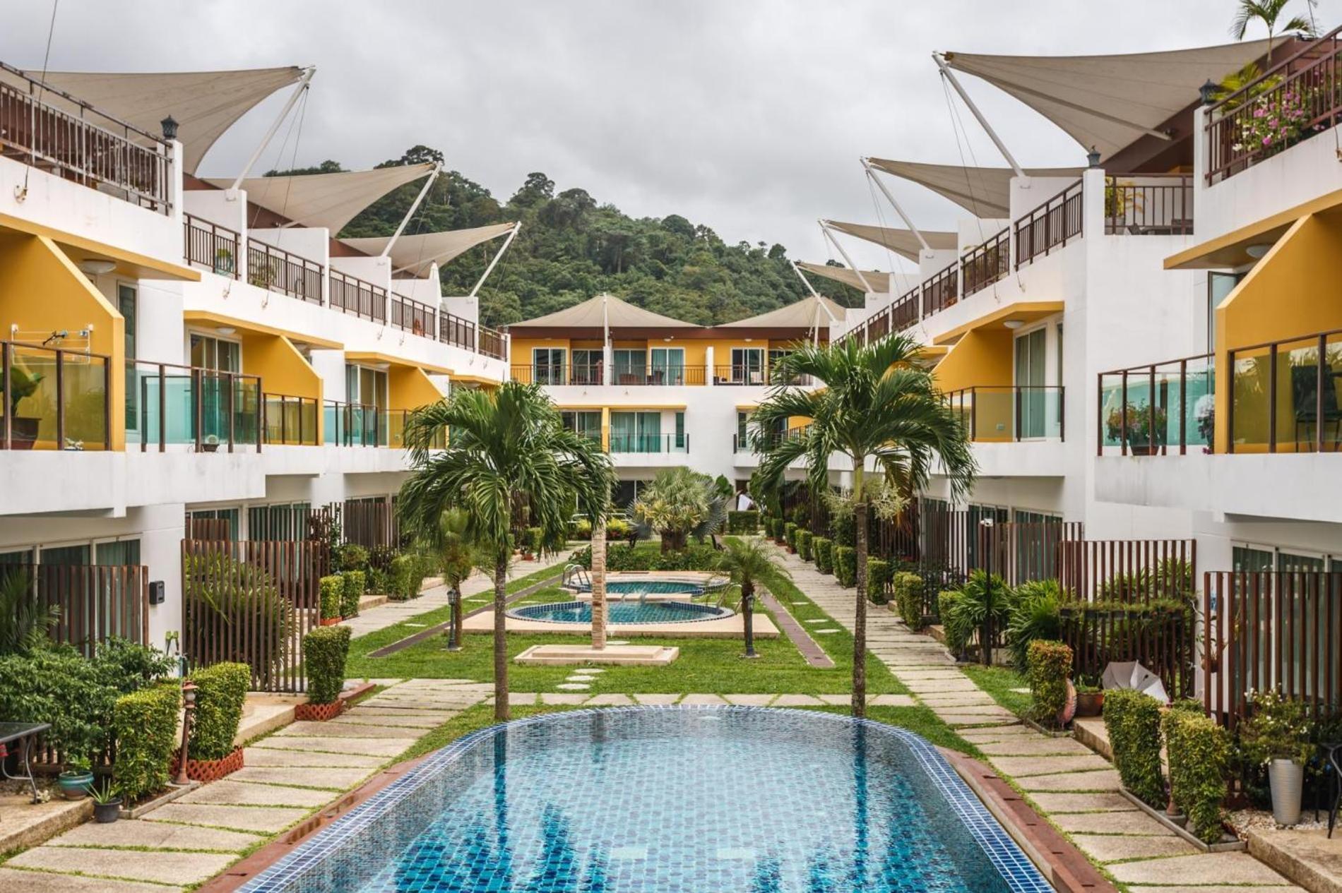 Ap Grand Residence By Lofty Praia de Kamala Exterior foto
